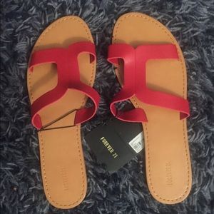 Forever21 Red Sandels